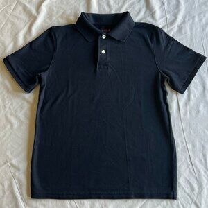 Cat & Jack Youth Large (10/12) Navy Blue School Uniforms Short Sleeve Polo Shirt